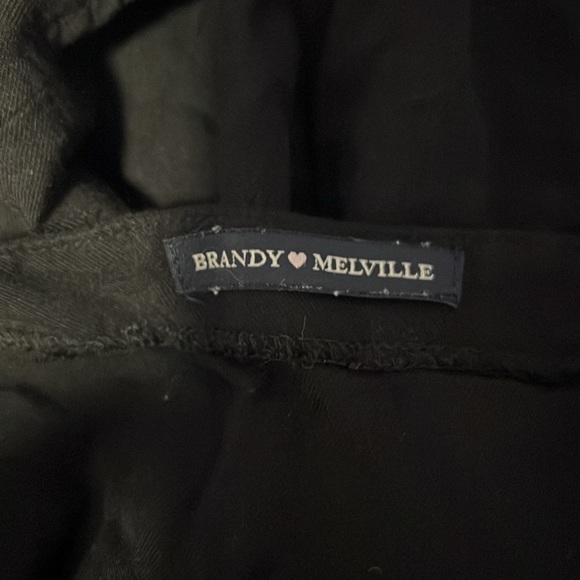 Brandy Melville Women’s Black short sleeve shirt.‎ 100%Rayon. Great condition - Picture 3 of 4